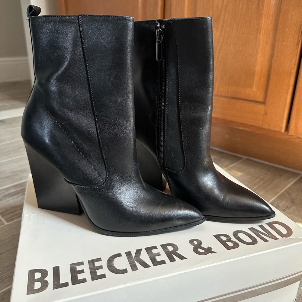 Bleecker & Bond - Kailey Bootie Black Women’s US 7M
